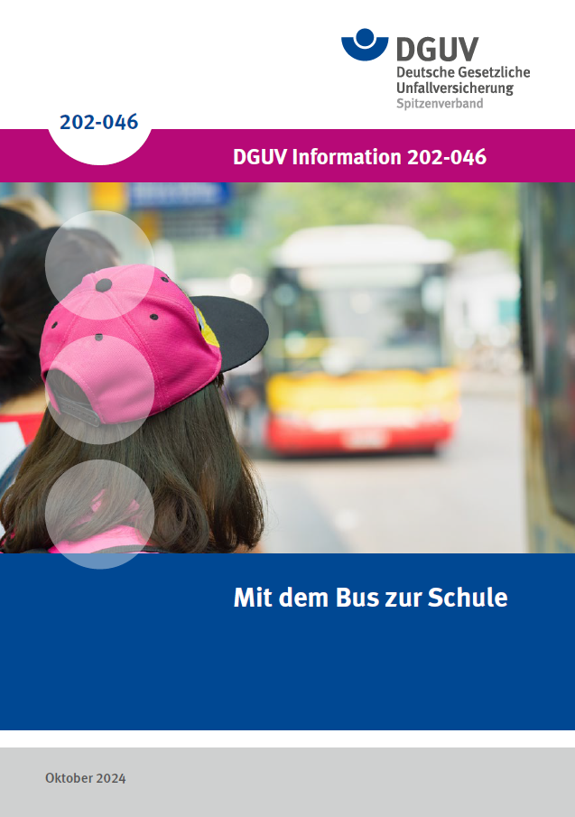 Mit dem Bus zur Schule | DGUV Informationen | Regelwerk | DGUV ...