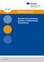 Tauchen mit Leichttauchgeräten in Hilfeleistungsunternehmen