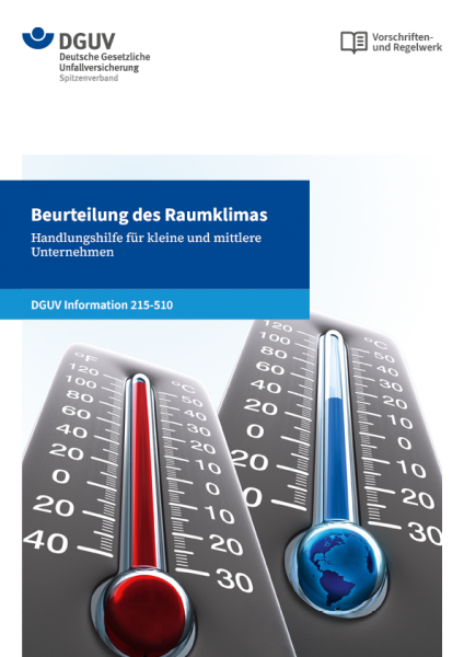 Beurteilung des Raumklimas - Handlungshilfe für kleine und mittlere Unternehmen