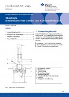 FBRCI-007 „Checkliste - Innenmischer der Gummi- und Kunststoffindustrie"