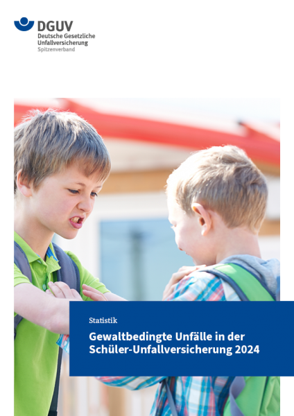 Gewaltbedingte Unfälle in der Schüler-Unfallversicherung 2024