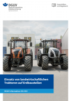 Einsatz von landwirtschaftlichen Traktoren auf Erdbaustellen
