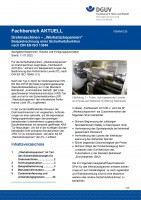 FBHM-039 „Drehmaschinen – „Werkstückspannen“ Beispielrechnung einer Sicherheitsfunktion  nach DIN EN ISO 13849“