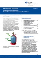 FBHM-138: Verwendung von Flüssiggas – Schweißen, Schneiden und verwandte Verfahren