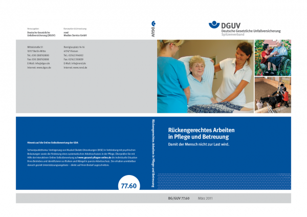 CD-ROM: Rückengerechtes Arbeiten in Pflege und Betreuung